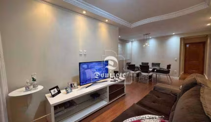Apartamento com 3 dormitórios à venda, 89 m² por R$ 700.000,00 - Vila Valparaíso - Santo André/SP