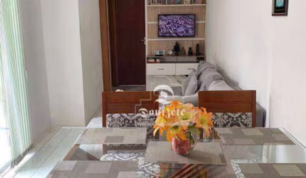 Apartamento com 2 dormitórios à venda, 60 m² por R$ 340.000,00 - Vila Homero Thon - Santo André/SP