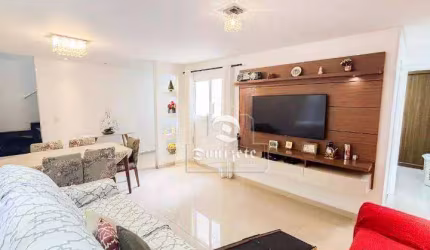 Cobertura com 3 dormitórios, 164 m² - venda por R$ 750.000,00 ou aluguel por R$ 3.382,00 - Vila Pires - Santo André/SP