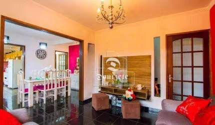 Casa com 4 dormitórios à venda, 250 m² por R$ 739.999,90 - Jardim Stella - Santo André/SP