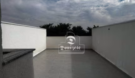 Cobertura com 2 dormitórios, 110 m² - venda por R$ 550.000,00 ou aluguel por R$ 3.362,50/mês - Vila Metalúrgica - Santo André/SP