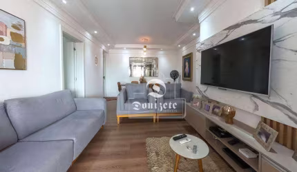 Apartamento com 3 dorms. 3suítes e Varanda Gourmet  andar alto à venda, 108 m² por R$ 1.350.000 - Vila Gilda - Santo André/SP
