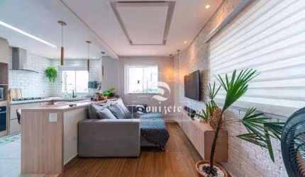 Sobrado com 3 dormitórios à venda, 144 m² por R$ 750.000,00 - Vila Assunção - Santo André/SP