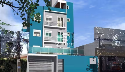 Apartamento com 2 dormitórios à venda, 44 m² por R$ 425.000,00 - Paraíso - Santo André/SP