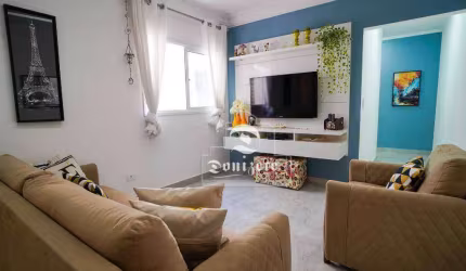 Cobertura com 3 dormitórios à venda, 190 m² por R$ 1.100.000,00 - Vila Alzira - Santo André/SP