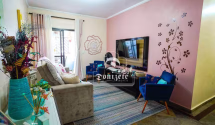Apartamento com 3 dormitórios à venda, 84 m² por R$ 450.000,00 - Vila Homero Thon - Santo André/SP