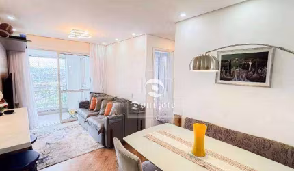 Apartamento com 2 dormitórios à venda, 57 m² por R$ 599.900,00 - Vila Homero Thon - Santo André/SP