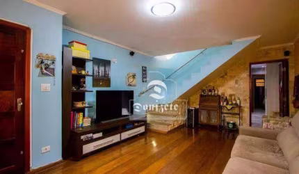 Sobrado com 3 dormitórios à venda, 203 m² por R$ 850.000,00 - Vila Floresta - Santo André/SP