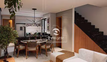 Sobrado com 3 dormitórios à venda, 140 m² por R$ 1.250.000,00 - Jardim Bela Vista - Santo André/SP