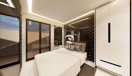 Cobertura com 2 dormitórios à venda, 89 m² por R$ 660.000,00 - Campestre - Santo André/SP
