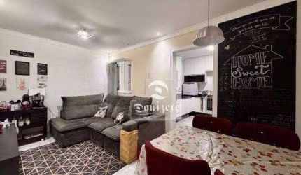 Apartamento com 2 dormitórios à venda, 75 m² por R$ 435.000,00 - Vila Alzira - Santo André/SP