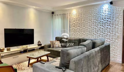 Sobrado com 3 dormitórios à venda, 195 m² por R$ 900.000,00 - Vila Scarpelli - Santo André/SP