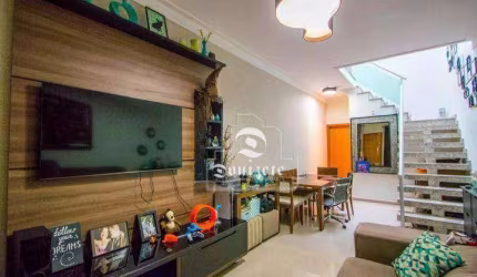Sobrado com 3 dormitórios à venda, 112 m² por R$ 750.000,00 - Vila Floresta - Santo André/SP
