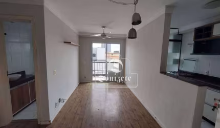 Apartamento com 2 dormitórios à venda, 54 m² por R$ 360.000,00 - Vila Homero Thon - Santo André/SP