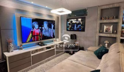 Sobrado com 4 dormitórios, 174 m² - venda por R$ 1.599.998,00 ou aluguel por R$ 8.468,92/mês - Jardim - Santo André/SP
