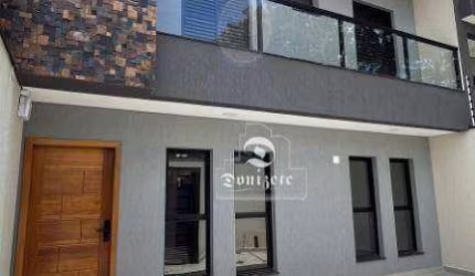 Sobrado com 3 dormitórios à venda, 154 m² por R$ 889.000,00 - Vila Scarpelli - Santo André/SP
