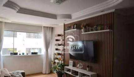 Apartamento com 3 dormitórios, 89 m² - venda por R$ 595.000,00 ou aluguel por R$ 3.794,61/mês - Vila Gilda - Santo André/SP