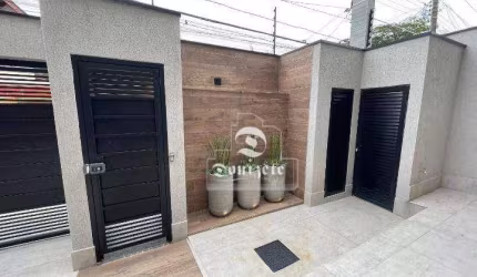 Cobertura com 3 dormitórios à venda, 140 m² por R$ 700.000,00 - Campestre - Santo André/SP