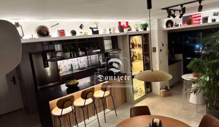 Apartamento com 2 dormitórios, 82 m² - venda por R$ 977.000,00 ou aluguel por R$ 8.357,58/mês - Jardim - Santo André/SP