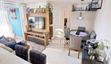 Apartamento com 2 dormitórios à venda, 60 m² por R$ 559.999,00 - Vila Valparaíso - Santo André/SP