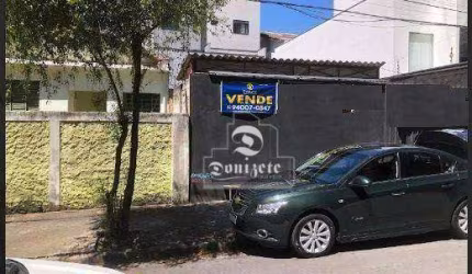 Terreno à venda, 220 m² por R$ 990.000,00 - Jardim - Santo André/SP