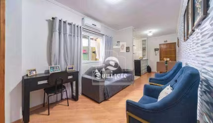 Apartamento com 2 dormitórios à venda, 56 m² por R$ 289.999,90 - Vila Lutécia - Santo André/SP
