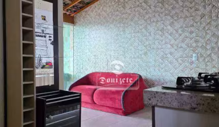 Cobertura com 3 dormitórios à venda, 140 m² por R$ 579.900,00 - Jardim Santo Antônio - Santo André/SP