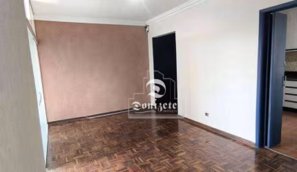 Apartamento com 3 dormitórios para alugar, 105 m² por R$ 4.490,05/mês - Vila Assunção - Santo André/SP