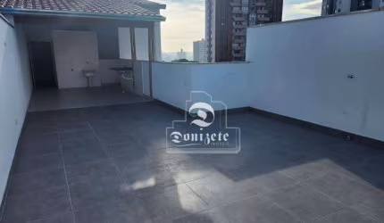 Cobertura com 3 dormitórios à venda, 144 m² por R$ 850.000,00 - Vila Assunção - Santo André/SP