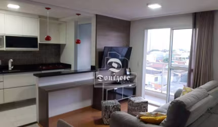 Apartamento com 2 dormitórios à venda, 59 m² por R$ 450.000,00 - Vila América - Santo André/SP
