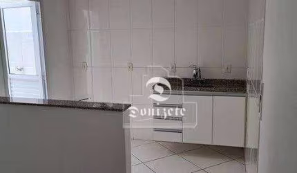 Apartamento com 2 dormitórios à venda, 63 m² por R$ 400.000,00 - Vila Alzira - Santo André/SP