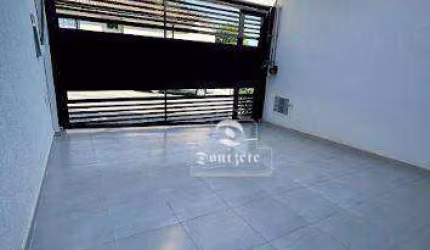 Sobrado com 2 dormitórios para alugar, 96 m² por R$ 2.832,16/mês - Jardim Santo Alberto - Santo André/SP