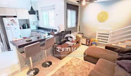 Cobertura com 2 dormitórios à venda, 120 m² por R$ 639.999,90 - Vila Eldízia - Santo André/SP