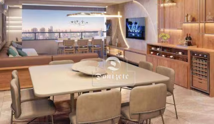 Apartamento com 3 dormitórios à venda, 130 m² por R$ 1.230.000,00 - Santa Maria - Santo André/SP