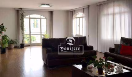 Apartamento com 4 dormitórios para alugar, 250 m² por R$ 7.300,00/mês - Centro - Santo André/SP