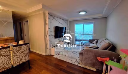 Apartamento com 3 dormitórios à venda, 94 m² por R$ 880.000,00 - Vila Valparaíso - Santo André/SP