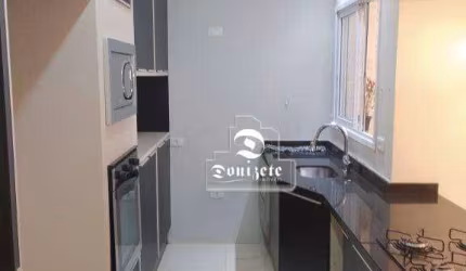 Apartamento com 2 dormitórios para alugar, 77 m² por R$ 5.700,00/mês - Paraíso - Santo André/SP