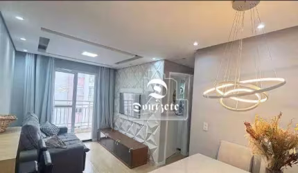 Apartamento com 2 dormitórios à venda, 55 m² por R$ 480.000,00 - Vila Pires - Santo André/SP