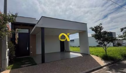 Aproveite!! Maravilhosa casa térrea recém construída, à venda no Residencial Ágape