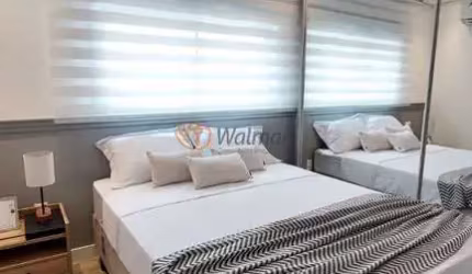 Apartamento à venda no Cambuí, Campinas-SP: 2 quartos, 1 suíte, 2 salas, 2 banheiros, 2 vagas de garagem - 47,52 m².