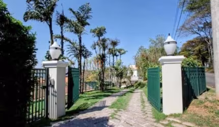 Imponente residência de luxo em condomínio na cidade de Campinas-SP, Sítios de Recreio Gramado: 4 suítes, 3 salas, 7 banheiros, 10 vagas, 796,12 m².