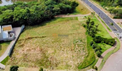Terreno à venda em condomínio exclusivo em Campinas-SP, Loteamento Residencial Pedra Alta, com 1.063,67 m² de área.