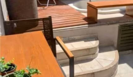 Cobertura de Luxo à Venda em Campinas-SP, no Cambuí: 1 quarto, 1 suíte, 3 salas, 3 banheiros, 2 vagas, 110,46 m² de puro conforto!