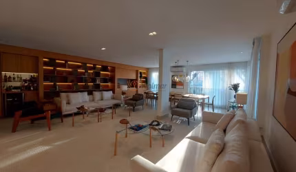 Cobertura de luxo no Jardim Madalena, Campinas-SP: 4 quartos, 4 suítes, 3 salas, 6 banheiros, 4 vagas, 345m².