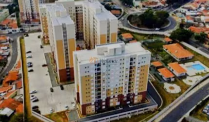 Apartamento à venda na Vila Industrial em Campinas-SP: 3 quartos, 1 suíte, 3 salas, 2 banheiros, 2 vagas de garagem, 60m².