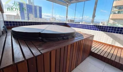 Cobertura com 3 dormitórios à venda, 190 m² por R$ 750.000,00 - Tupi - Praia Grande/SP