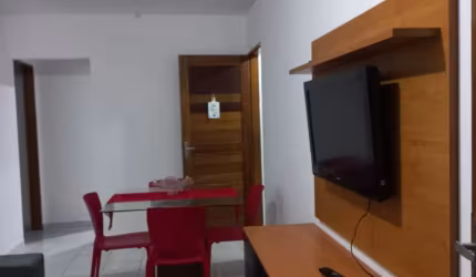 Apartamento mobiliado litoral sul