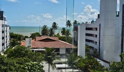 Apartamento cabo branco com vista mar