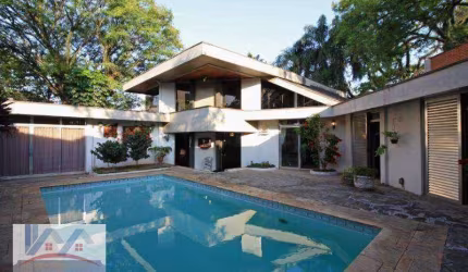 Casa com 4 dormitórios à venda, 453 m² por R$ 5.045.000,00 - Alto de Pinheiros - São Paulo/SP