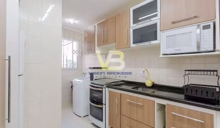 Apartamento SEMI-MOBILIADO com 2 dormitórios, SACADA, 58 m2 privativos, no Bairro Alto em Curitiba/